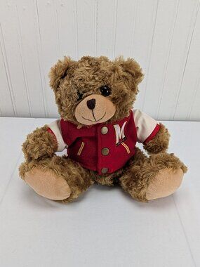 Plushland Maryland Terrapins Terps Teddy Bear Plush 9" Stuffed Animal NCAA Sport